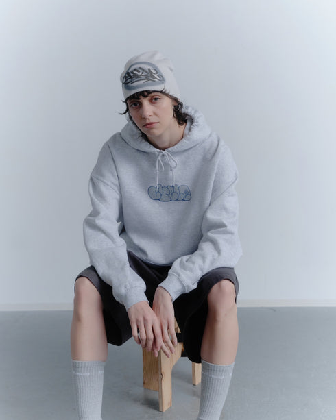 nyke × Cycle SPIRAL TAG BEANIE -GRAY- *Last1